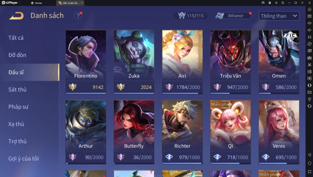 『HƯỚNG DẪN』LIÊN QUÂN MOBILE - VAI TRÒ CỦA CÁC TƯỚNG