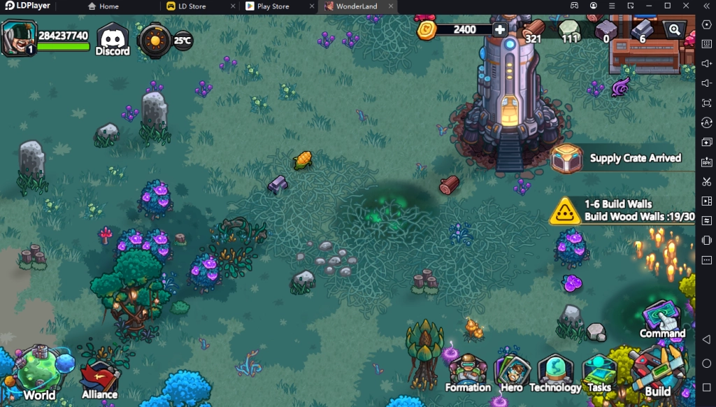 Wonder Land (Global) เกมมือถือแนว Strategy จำลองการใช้ชีวิตบนดวงดาวและสร้างเมือง