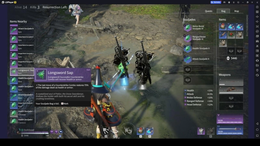 Using Your Items 