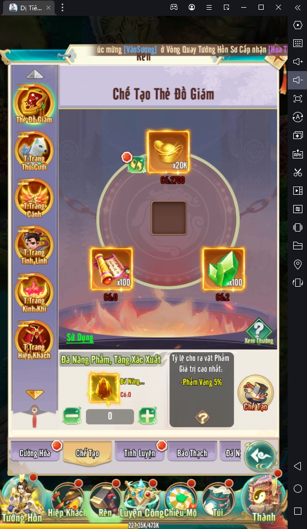 『HƯỚNG DẪN』 Dị Tiên Hiệp - Tổng hợp các tính năng tân thủ