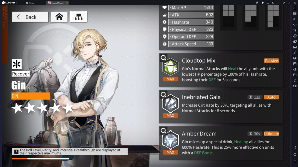 『HƯỚNG DẪN』 NEURAL CLOUD thẻ chọn tướng 3/ 3 star selector