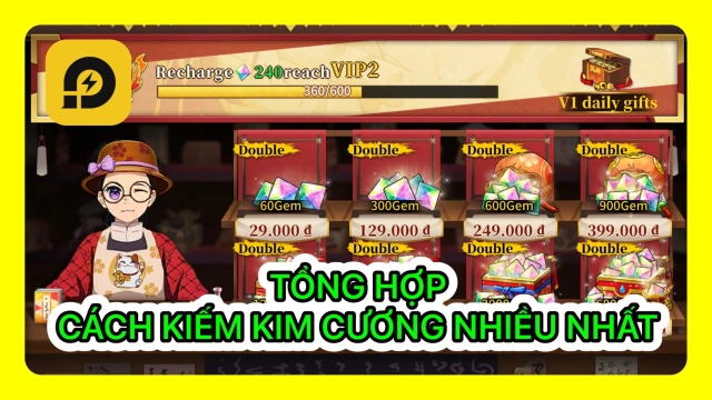 『HƯỚNG DẪN』Rage of Demon King: Tổng Hợp Cách Kiếm Kim Cương Hiệu Quả Nhất Game