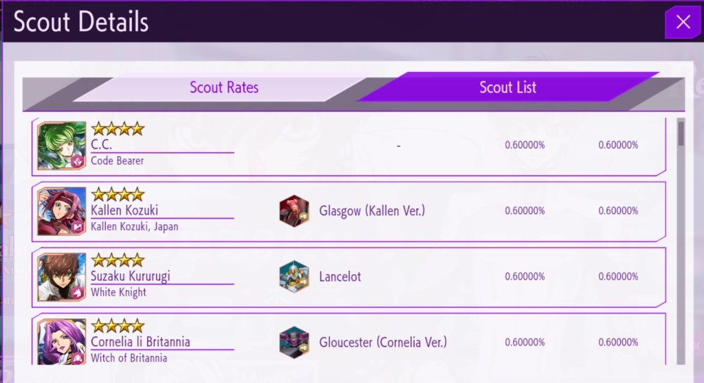『HƯỚNG DẪN』Reroll Code Geass: Lost Stories tự động nhiều tài khoản