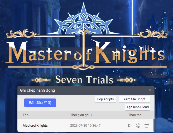 『HƯỚNG DẪN』Reroll MASTER of KNIGHTS: TACTICS RPG nhiều tài khoản nhanh và dễ nhất