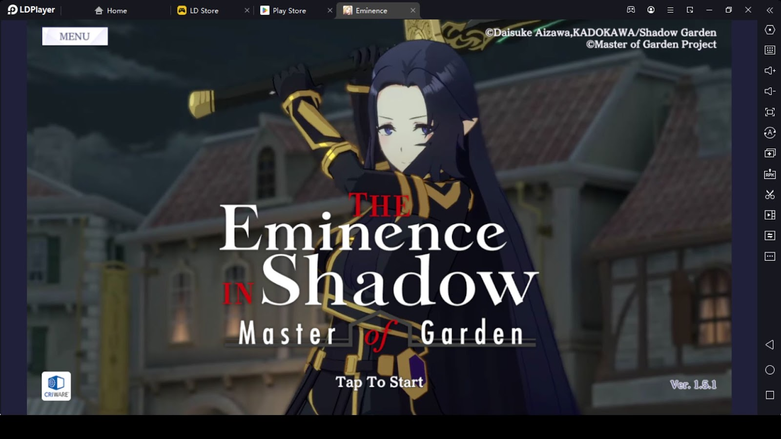 Delta Rolls  The Eminence In Shadow: Master of Garden RPG 