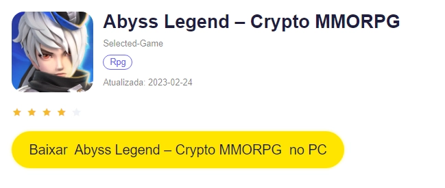 LUCRE MUITO JOGANDO COM ABYSS LEGEND - CRYPTO MMORPG!