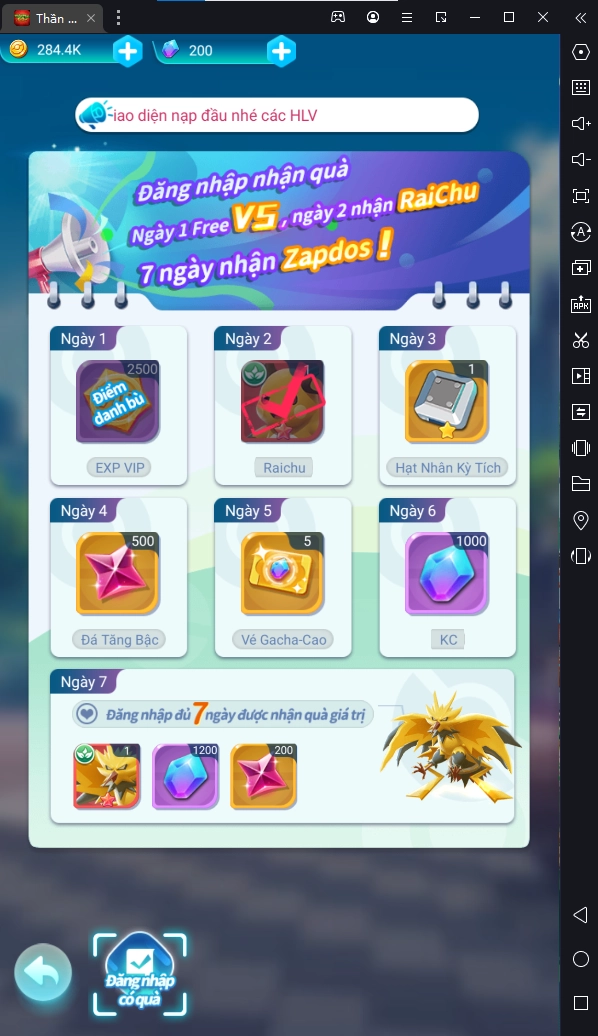 『HƯỚNG DẪN』Thần Thú GO - Các cách kiếm tài nguyên nhanh