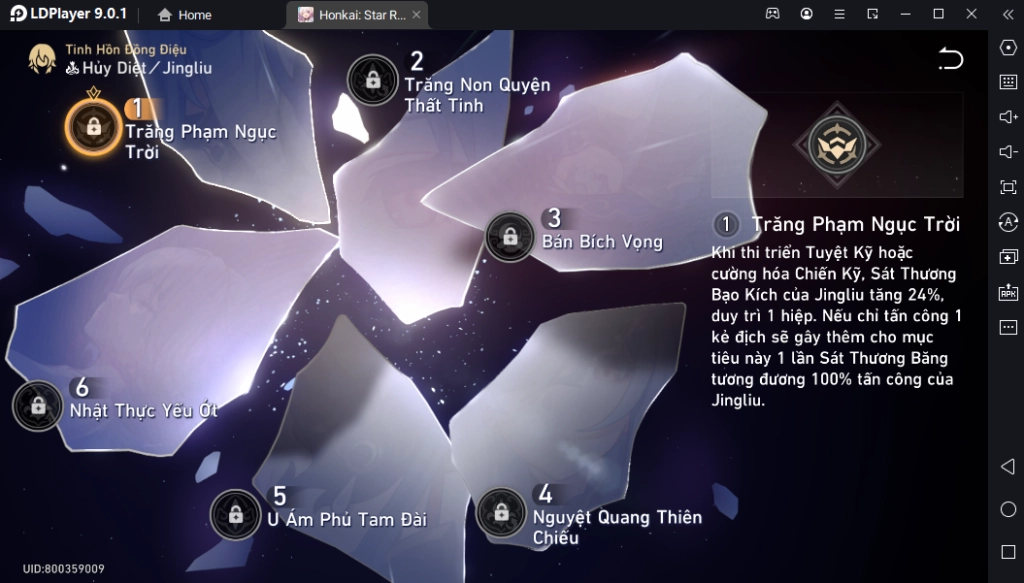 Honkai: Star Rail: Hướng Dẫn Build Jingliu Chuẩn - Nguyệt Thực Mong Manh