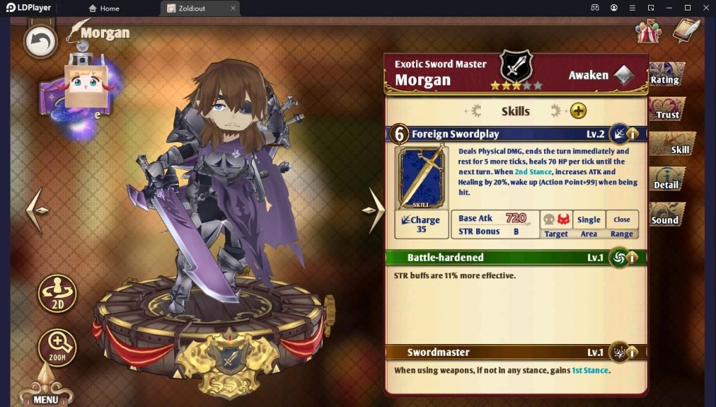 รีวิว Zold:Out (Global) เกม Tactical SRPG แนะนำตัวที่ควรหา & เทคนิค Reroll หาตัวละครเร็วขึ้น 4 เท่า บน LDPlayer9