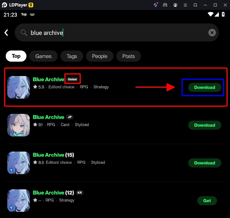 『HƯỚNG DẪN』Cách tải, cài đặt và đăng nhập Blue Archive trên PC