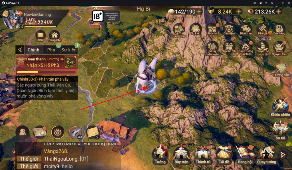 『HƯỚNG DẪN』Cái Thế Tranh Hùng: Vị Trí Đào Kho Báu Từ Chương 26 - 35