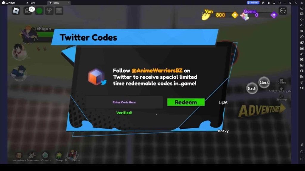 Roblox Anime Warriors Codes: Claim Free Crystals and Gems for Epic Battles - November 2023