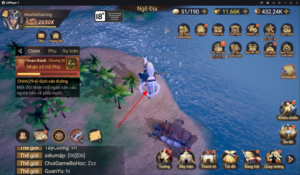 『HƯỚNG DẪN』Cái Thế Tranh Hùng: Vị Trí Đào Kho Báu Từ Chương 16 - 25 & Cách tải game trên PC