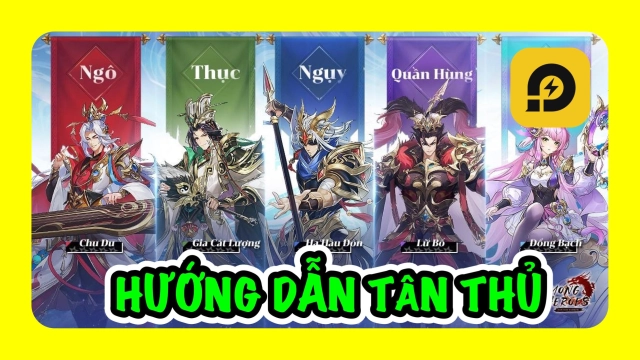 『HƯỚNG DẪN』Huyễn Tướng 3Q: Hướng Dẫn Tân Thủ Chơi Chuẩn Đầu Game