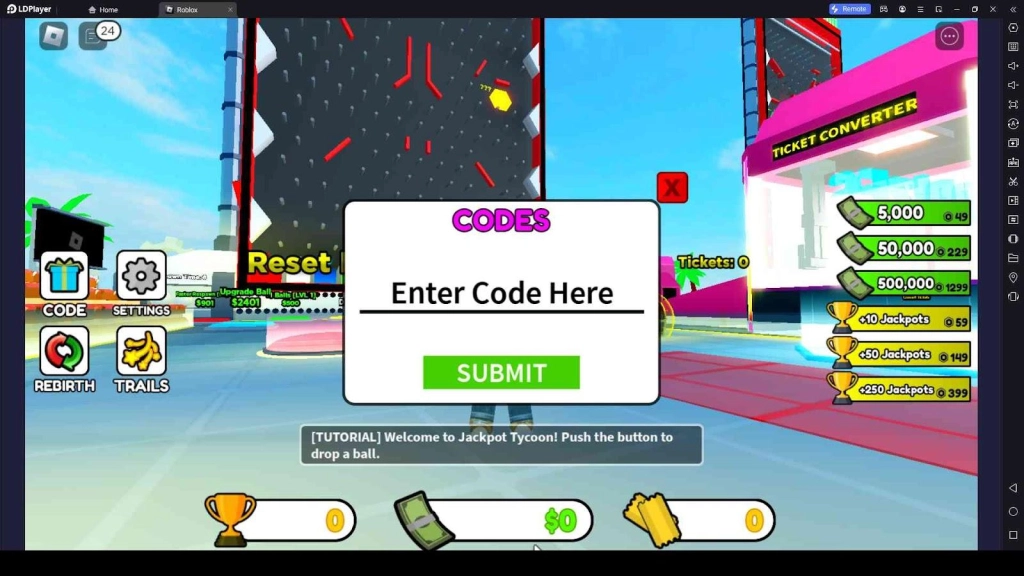 Roblox Jackpot Tycoon Codes: Hit the Jackpot in Style - 2023 November