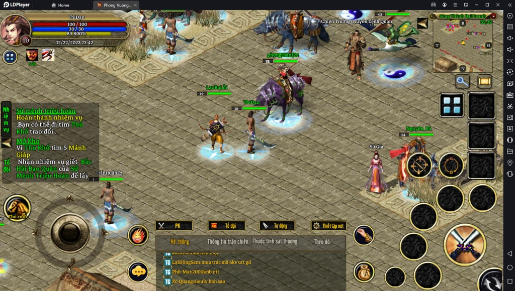 『HƯỚNG DẪN』Phong Vương ADNX : Tính năng sư đồ và hệ thống nhiệm vụ