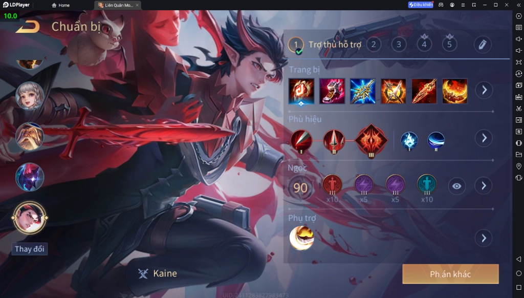 『HƯỚNG DẪN』CÁCH CHƠI CƠ BẢN TƯỚNG KAINE – LIÊN QUÂN MOBILE