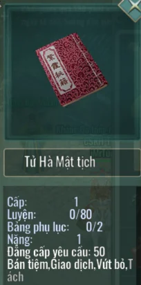 Kiếm Hiệp Tình 2 Mobile: Hệ Thống Mật Tịch Và Cách Nhận Phần 2