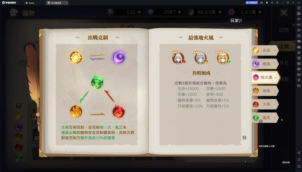 【攻略】《月光魔盜團》共鳴寵物推薦|陣容搭配