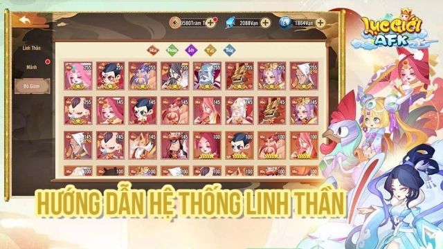 『HƯỚNG DẪN』Lục Giới AFK - Hệ Thống Linh Thần