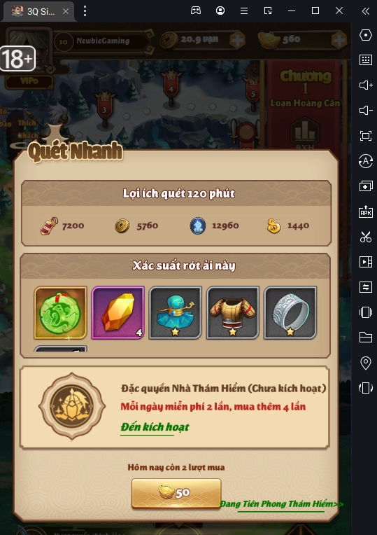 『HƯỚNG DẪN』3Q Siêu Lầy: Hướng Dẫn Cách Chơi Giai Đoạn Đầu Game