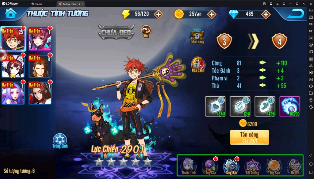 『HƯỚNG DẪN』Mộng Thiên Tử: Hướng Dẫn Tân Thủ Cách Chơi Chuẩn