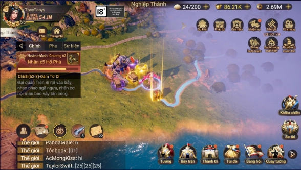 『HƯỚNG DẪN』Cái Thế Tranh Hùng: Vị Trí Đào Kho Báu Từ Chương 46 - 54