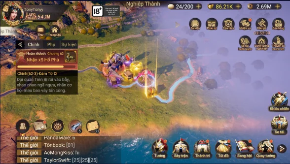 『HƯỚNG DẪN』Cái Thế Tranh Hùng: Vị Trí Đào Kho Báu Từ Chương 46 - 54