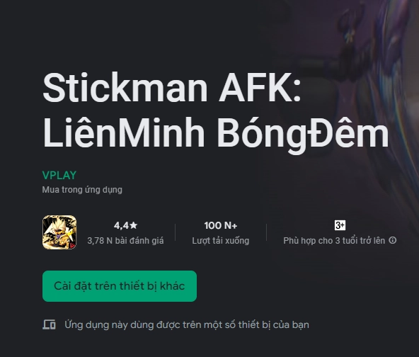 『HƯỚNG DẪN』STICKMAN AFK: Liên minh bóng đêm - So với những tựa game “người que” trước đây: Sự khác biệt làm nên tên tuổi & Cách tải game trên PC