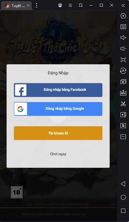 『HƯỚNG DẪN』Reroll Tuyệt Thế Cửu Thiên nhiều tài khoản nhanh và gọn trên PC