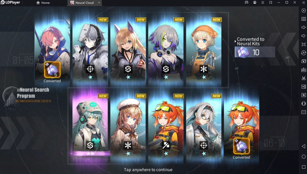 Neural Cloud (Global) เกมต้นแบบตัวละครจาก Girls’ Frontline เล่นสนุกแนว Roguelike