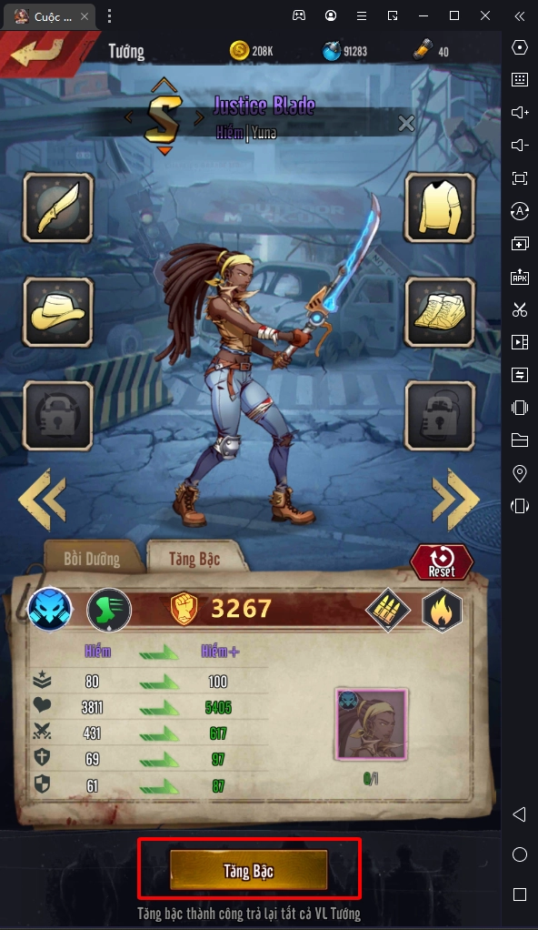 『HƯỚNG DẪN』Các tính năng bồi dưỡng tướng - Cuộc Chiến Sinh Tồn