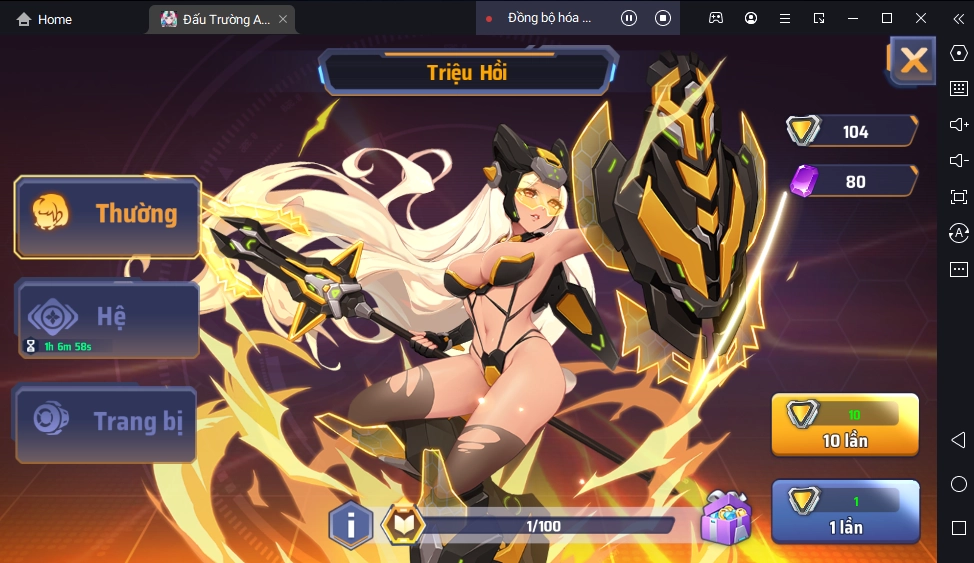 『HƯỚNG DẪN』Đấu Trường ATOM: Hướng Dẫn Reroll Cyber Girl Nhanh và Nhiều Tài Khoản