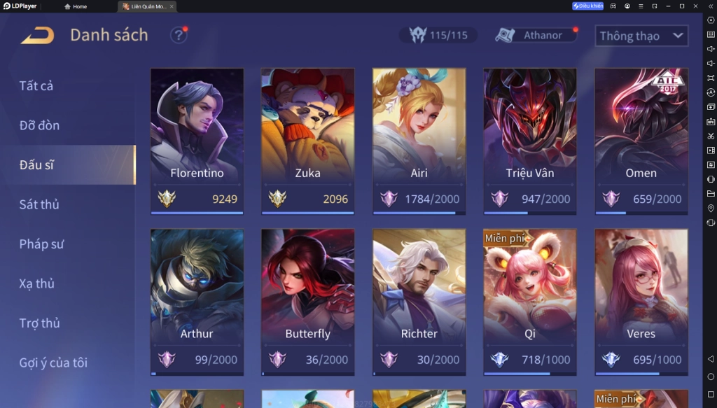 『HƯỚNG DẪN』LIÊN QUÂN MOBILE - TIER LIST / XẾP HẠNG TƯỚNG