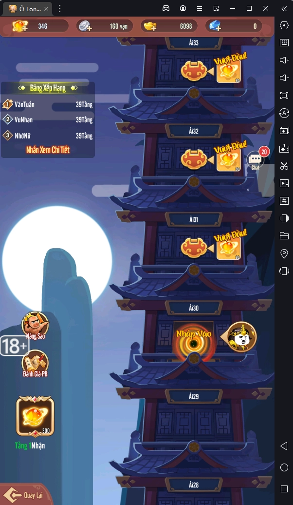 『HƯỚNG DẪN』Nâng cấp tướng, tăng lực chiến - Đại Náo Ô Long Viện