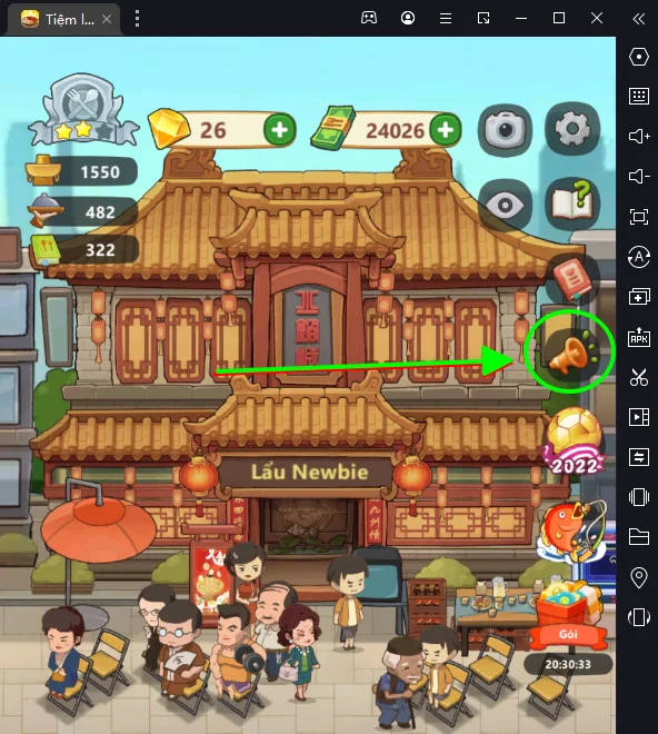 『HƯỚNG DẪN』Cách Kiếm Kim Cương Tiền Tiệm Lẩu Đường Hạnh Phúc & cách tải game trên PC