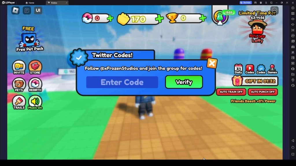 Roblox Punch a Skibi Codes: Train, Punch, Collect - 2023 November