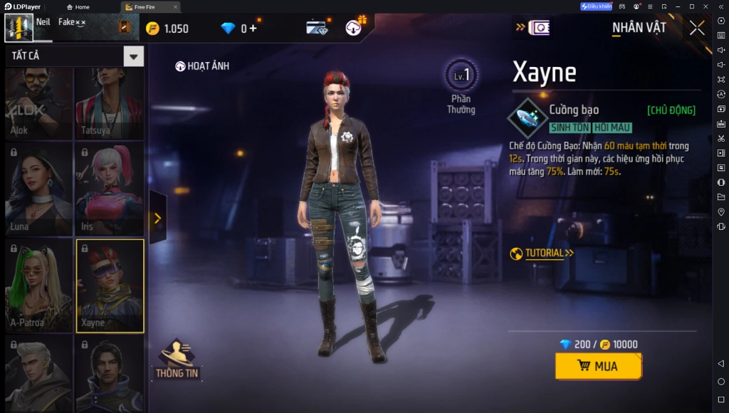 Garena Free Fire: Tier List/ Bảng Xếp Hạng Nhân Vật mới nhất