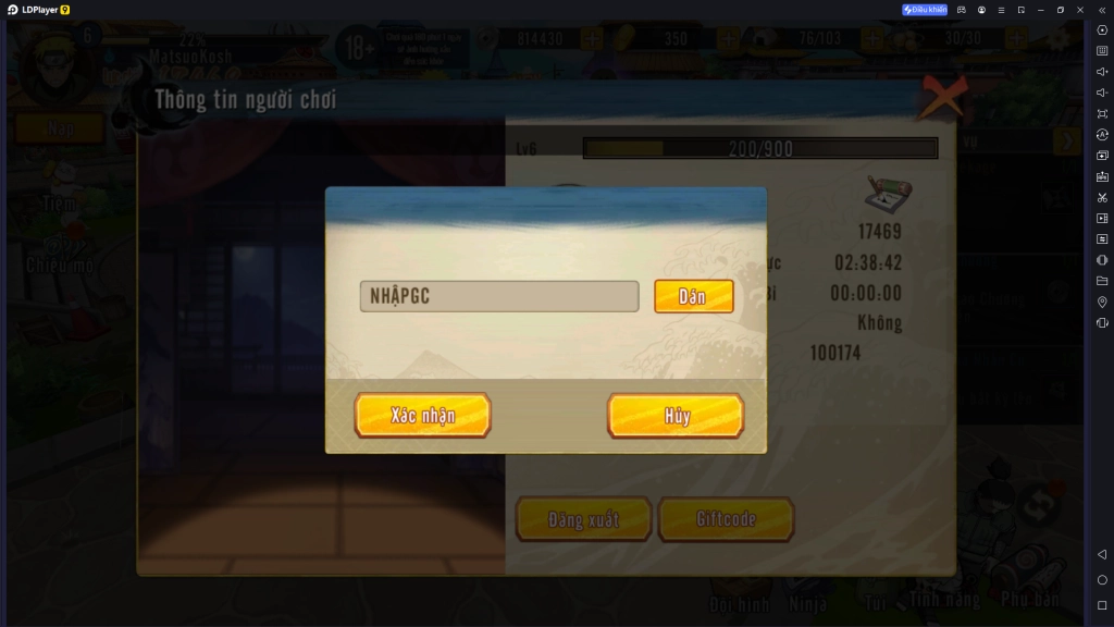 『GIFTCODE』Nhẫn Giả Truyền Thuyết Mobile tổng hợp giftcode và hướng dẫn cách nhập