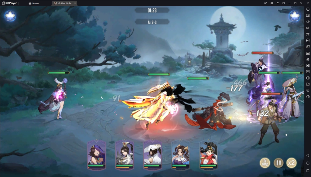 『HƯỚNG DẪN』Võ Lâm Nhàn Hiệp: Xây dựng Đội hình & tính năng Khắc chế