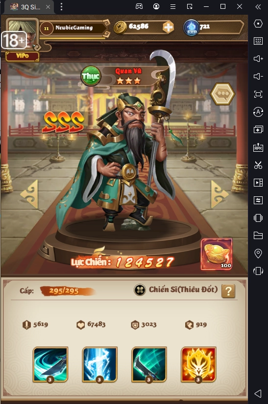 『HƯỚNG DẪN』3Q Siêu Lầy: Top 6 Tướng Chủ Lực Nên All In Đầu Game