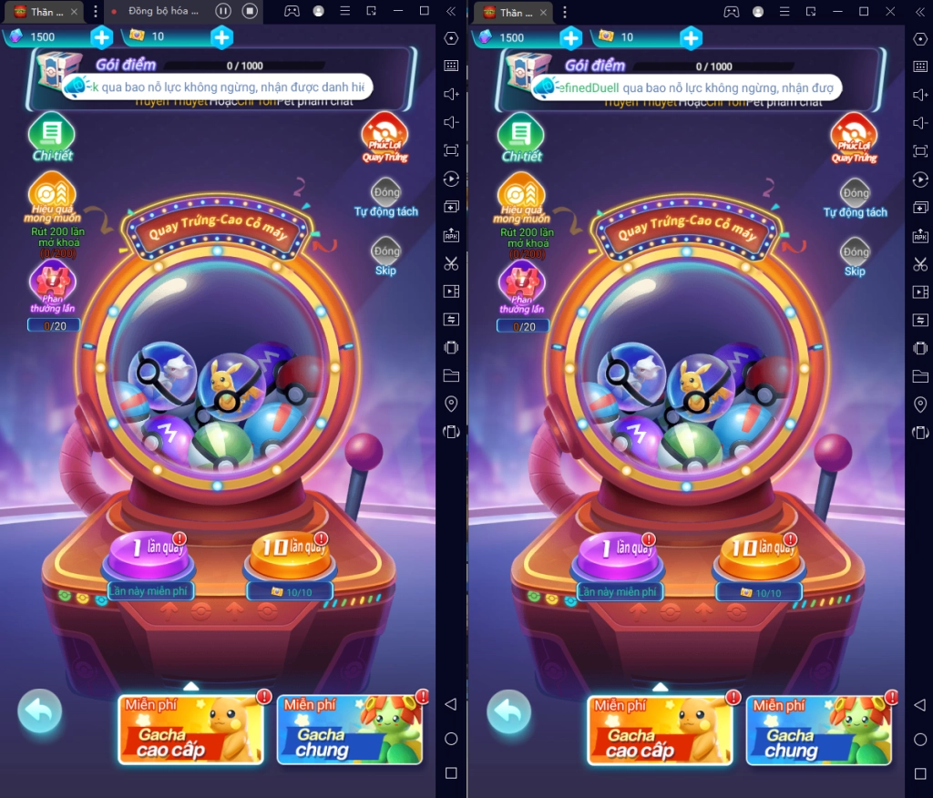 『HƯỚNG DẪN』Thần Thú GO: Hướng Dẫn ReRoll Chiêu Mộ Pet 5 Sao - Reroll nhiều tài khoản