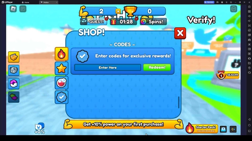 Roblox Push Simulator Codes: Pump Iron and Triumph - 2023 November