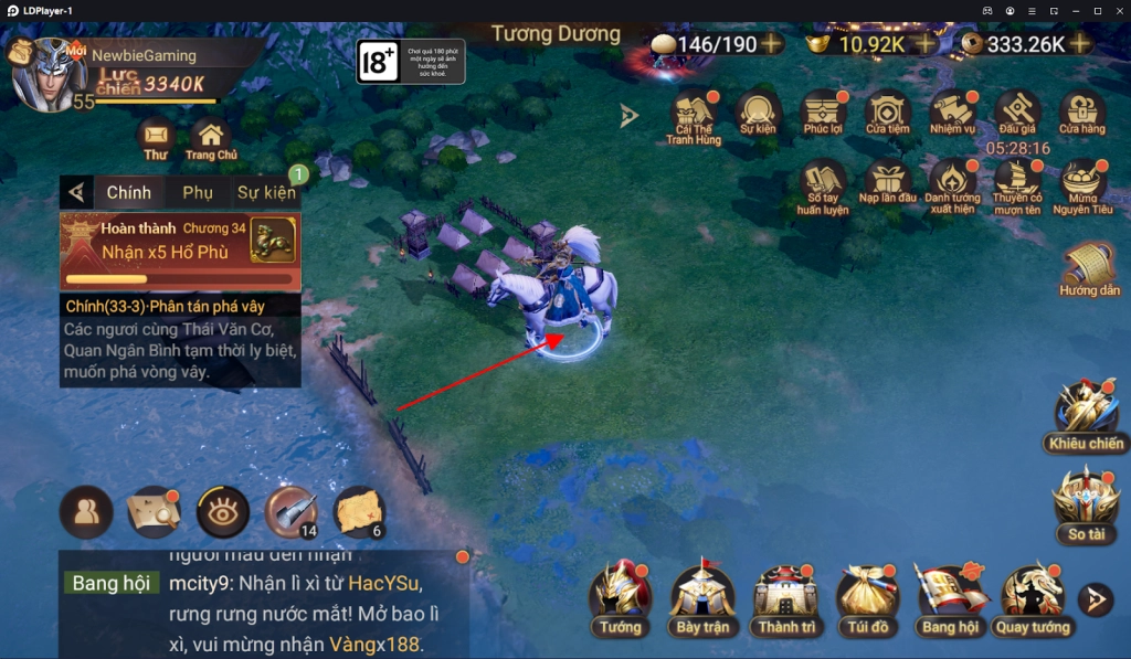 『HƯỚNG DẪN』Cái Thế Tranh Hùng: Vị Trí Đào Kho Báu Từ Chương 26 - 35