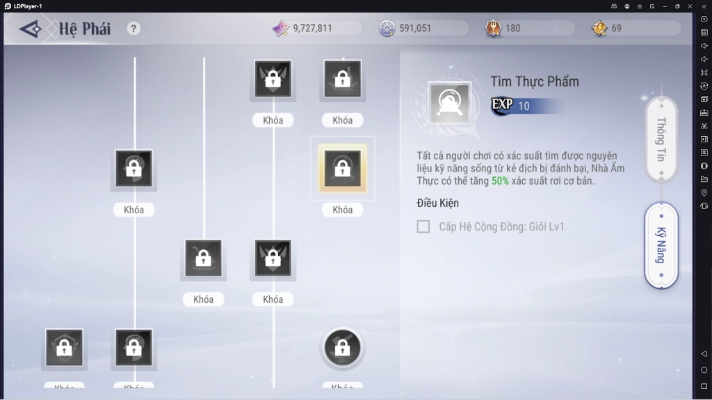 『HƯỚNG DẪN』Revelation - Thiên Dụ VNG giới thiệu nghề nghiệp Nhà Ẩm Thực và công thức nấu ăn cần phải có