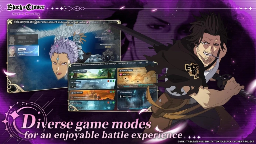 Black Clover M : Rise Of The Wizard King มาปลดปล่อยพลังแห่งโลกเวทมนตร์กัน