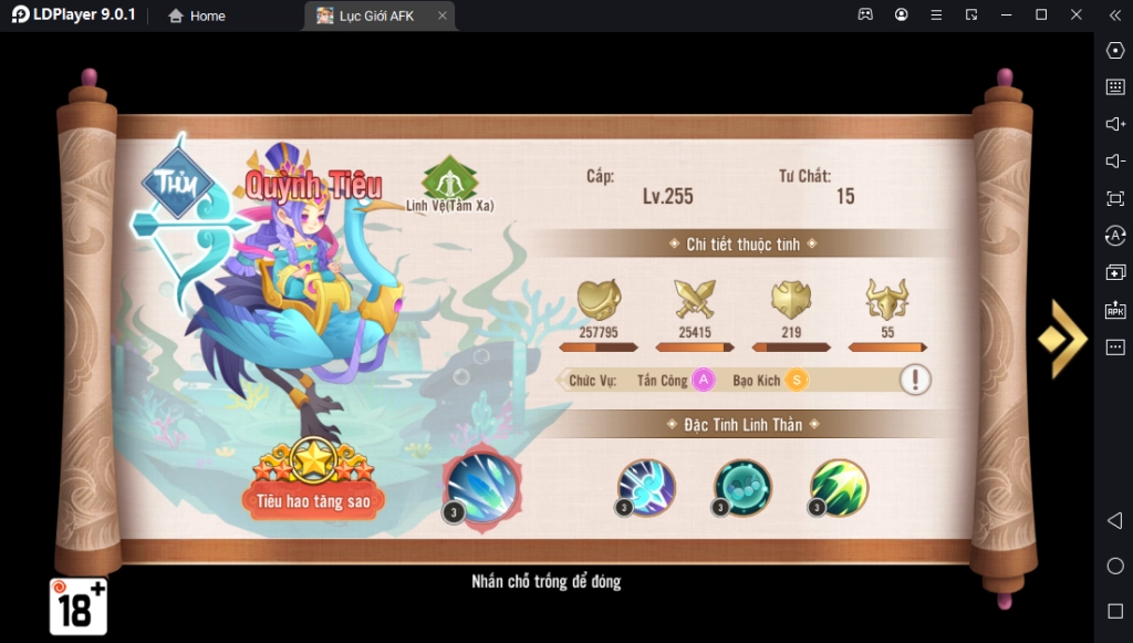 『HƯỚNG DẪN』Lục Giới AFK: Top 9 Nhân Vật Mạnh Đầu Game Nên Dùng