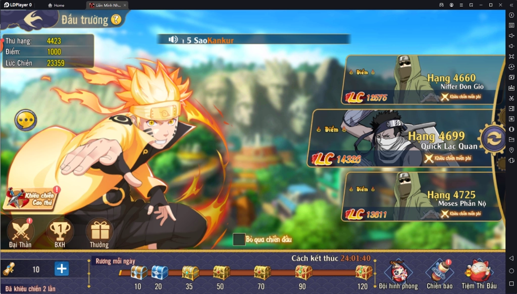 『GAME MỚI』Liên Minh Nhẫn Giả: Siêu phẩm Naruto năm 2022 với đồ họa đỉnh chóp & Cách tải game trên PC