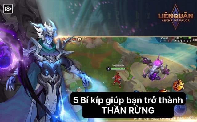 『HƯỚNG DẪN』Liên Quân Mobile: 5 Bí kíp giúp bạn trở thành thần rừng
