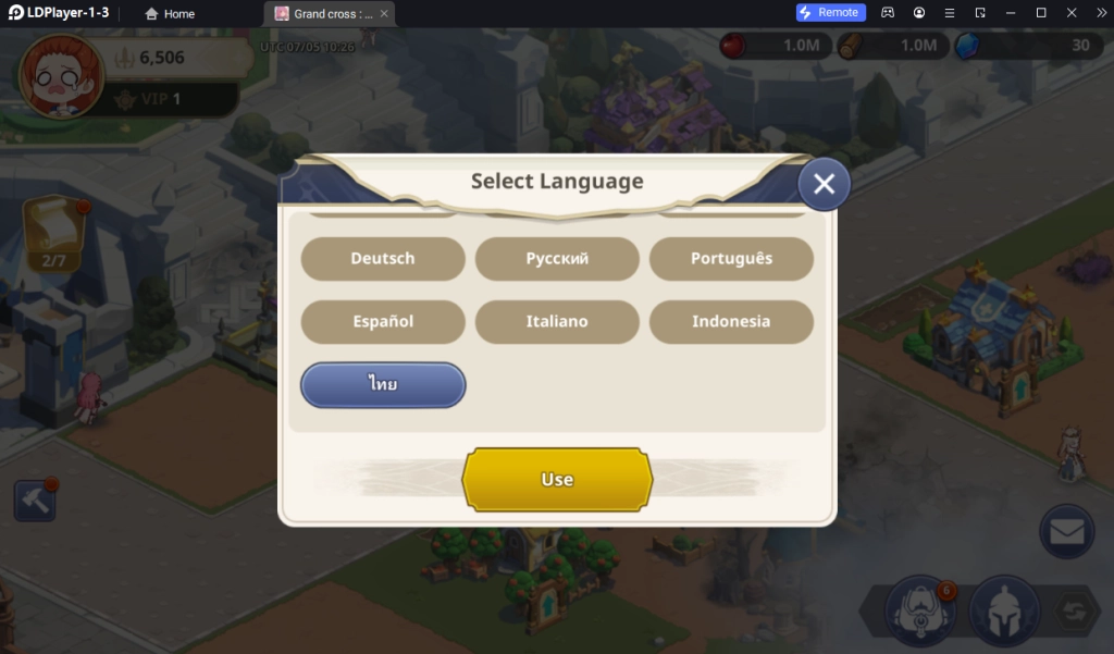 แนะนำวิธีดาวน์โหลด Grand Cross: Age of Titans (Global) เล่นได้ 100% บน LDPlayer9